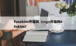 funskins开箱网（csgo开箱网88skins）