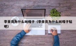 李景亮为什么叫嘎子（李景亮为什么叫嘎子贴吧）