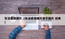 生活感悟图片（生活感悟图片带字图片 经典）