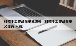 科技手工作品简单又漂亮（科技手工作品简单又漂亮,火箭）