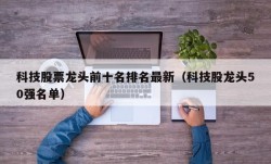 科技股票龙头前十名排名最新（科技股龙头50强名单）