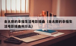 金太郎的幸福生活电影插曲（金太郎的幸福生活电影插曲叫什么）